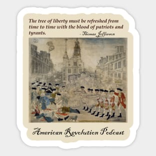 Boston Massacre Sticker